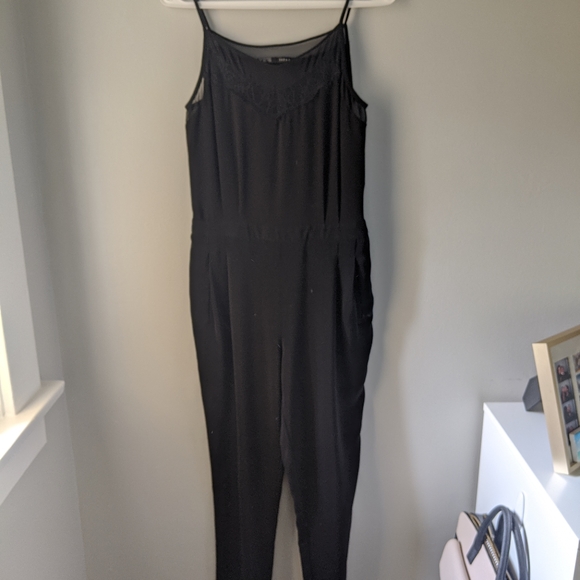 Lace tuxedo style one piece - Picture 2 of 2